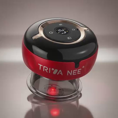 Trivanee TensionLift smart cupping massager glossy product orbit video